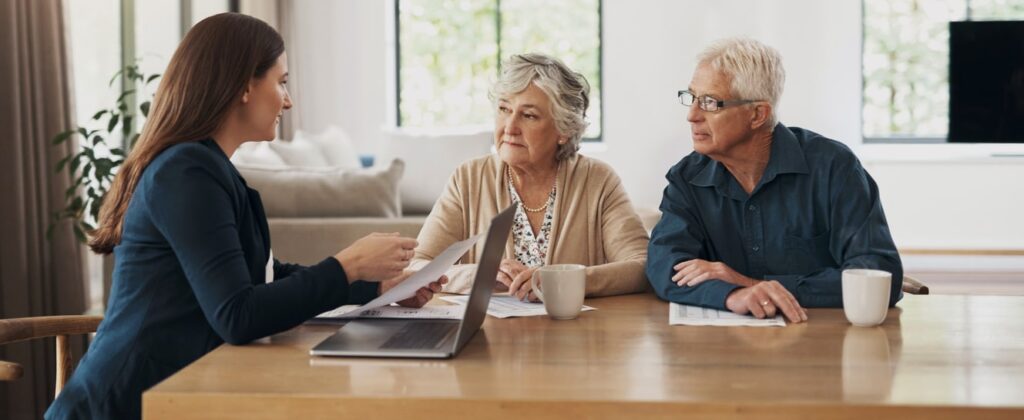Princeton Couple at Car Accident Consultation with an Attorney